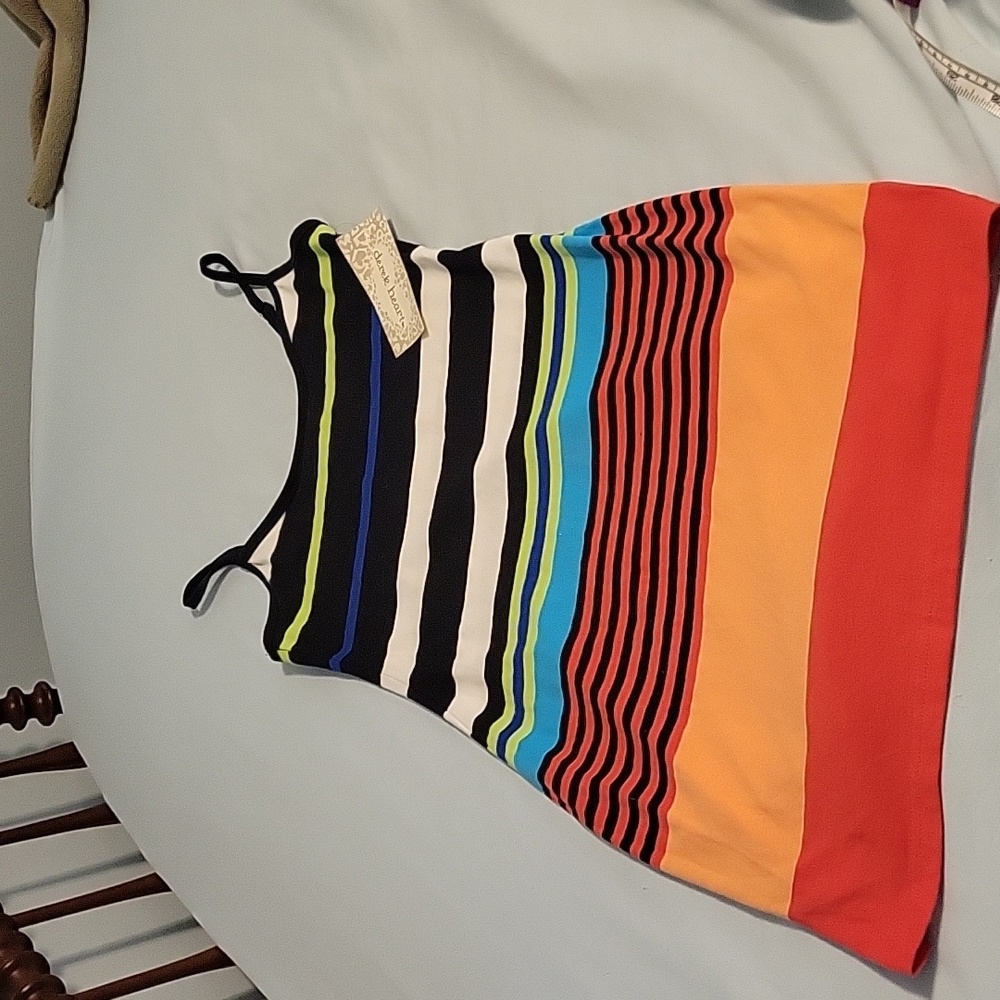 Beach cover and or strap mini dress